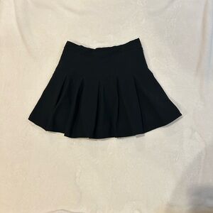Pleated mini skort